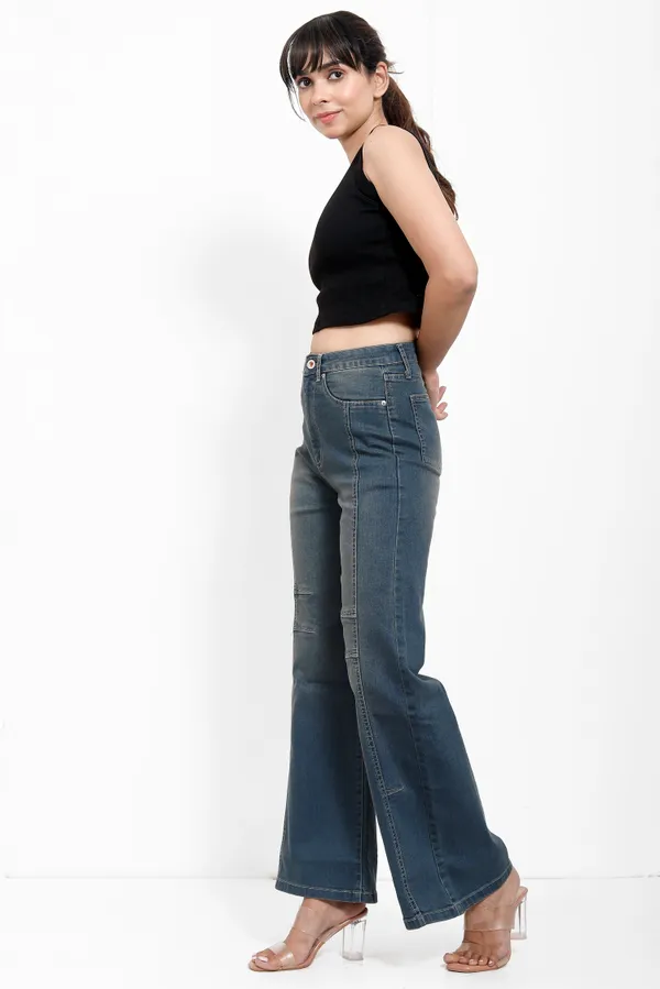 Vintage_Denim_Blue_Cotton_Lycra_Ultra_High_Rise_Flare_Boot_Cut_Jeans_For_Women_And_Girls