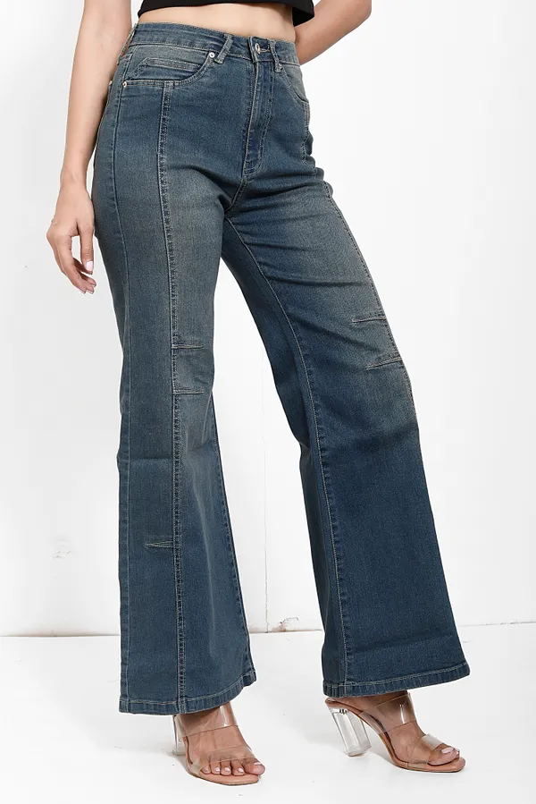 Vintage_Denim_Blue_Cotton_Lycra_Ultra_High_Rise_Flare_Boot_Cut_Jeans_For_Women_And_Girls