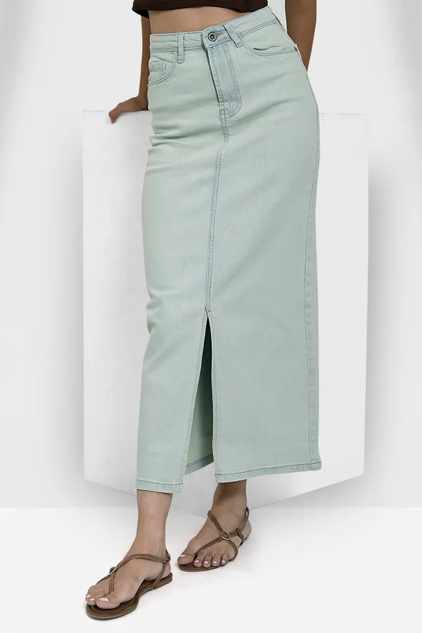 Sky_Ice_Wash_Cotton_Lycra_Long_Skirt_And_Ice_Tin_Cotton_Lycra_Vintage_Wash_Long_Skirt_For_Women_And_Girls