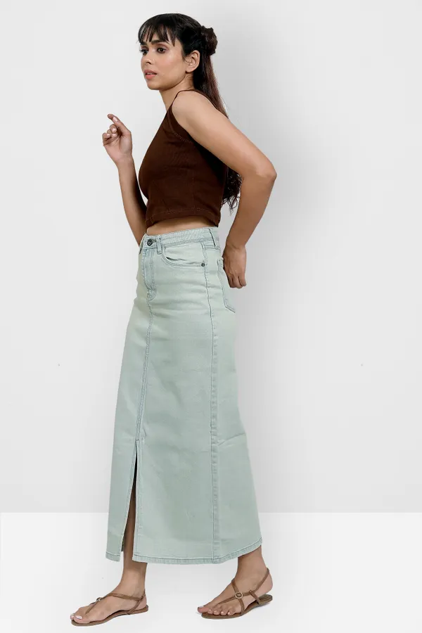 Sky_Ice_Wash_Cotton_Lycra_Long_Skirt_And_Ice_Tin_Cotton_Lycra_Vintage_Wash_Long_Skirt_For_Women_And_Girls