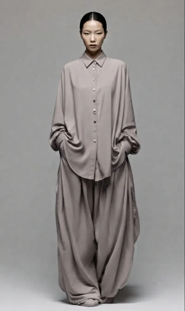 Taupe_Button-Down_Co-ord_Set