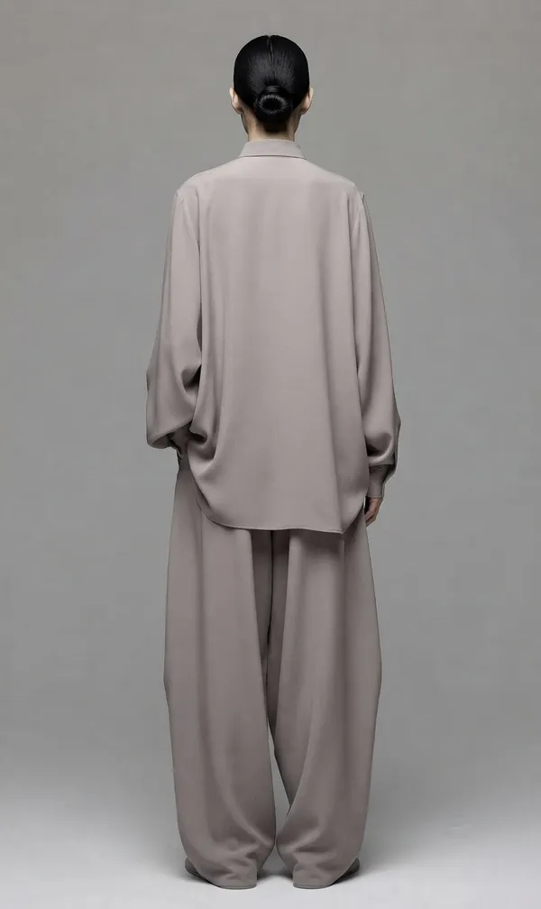 Taupe_Button-Down_Co-ord_Set