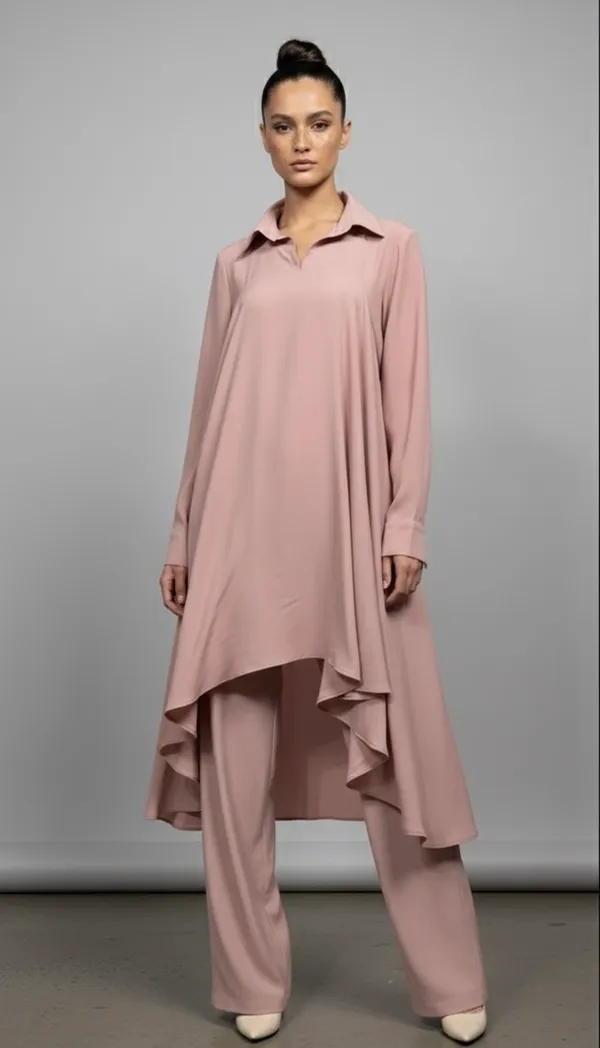 Pink_Crepe_Coord_Set_For_Women