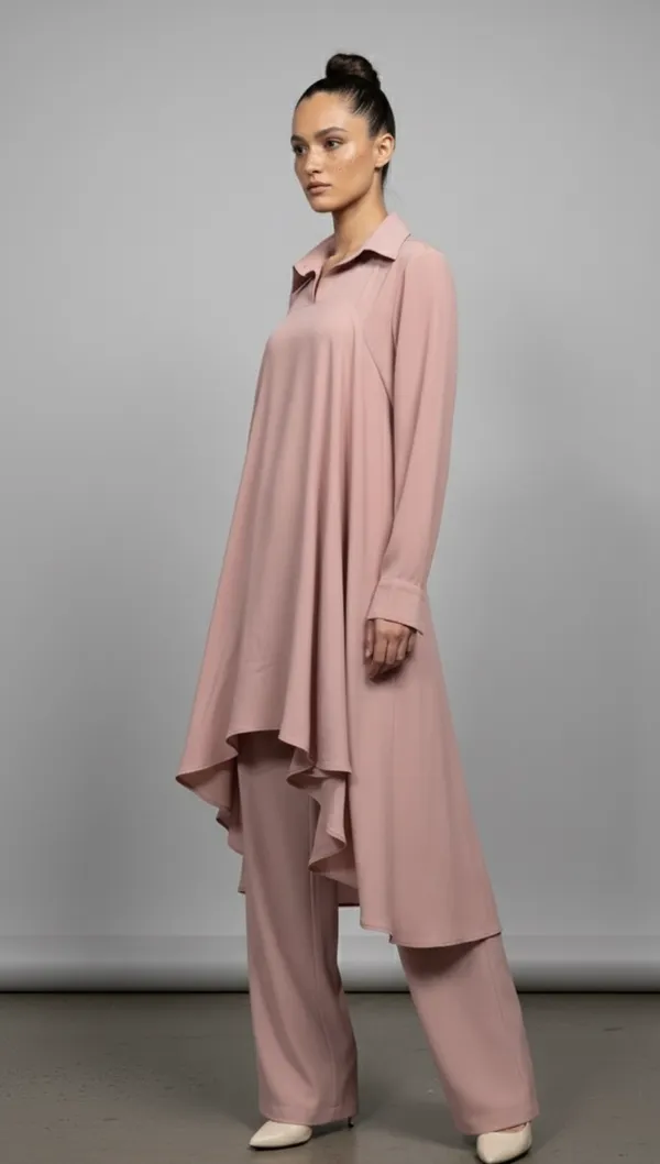 Pink_Crepe_Coord_Set_For_Women