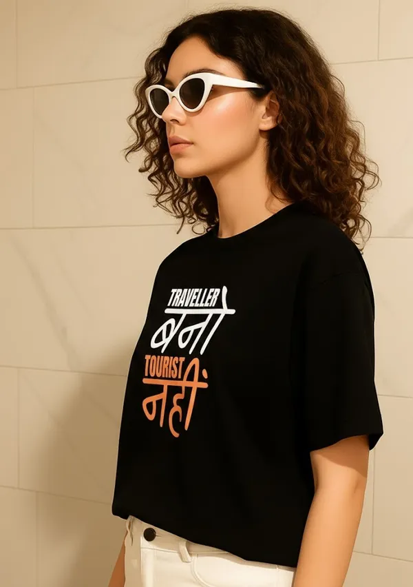 Black_Cotton_Printed_T-Shirt_For_Women