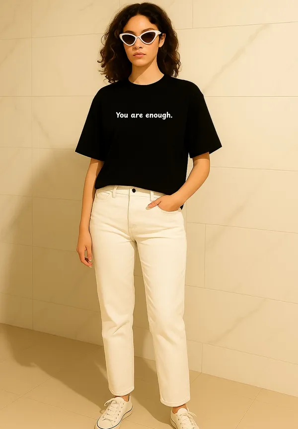 Black_Cotton_Printed_T-Shirt_For_Women
