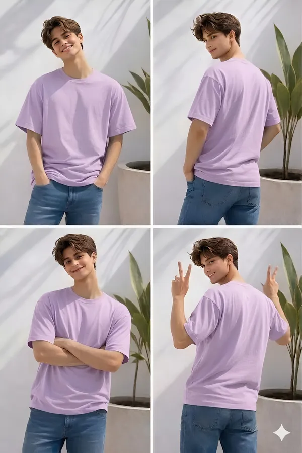 Purple_Cotton_Solid_Round_neck_T-Shirt_For_Men