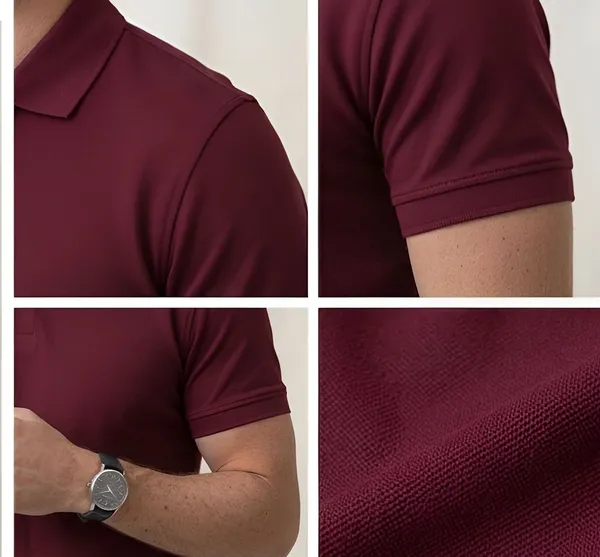 Pink_Matty_Polo_Round_neck_T-Shirt_For_Men