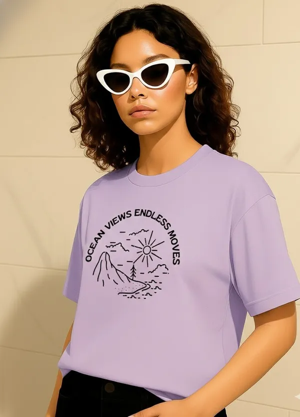 Purple_Cotton_Printed_T-Shirt_For_Women
