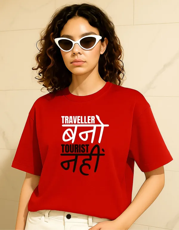 Red_Cotton_Printed_T-Shirt_For_Women