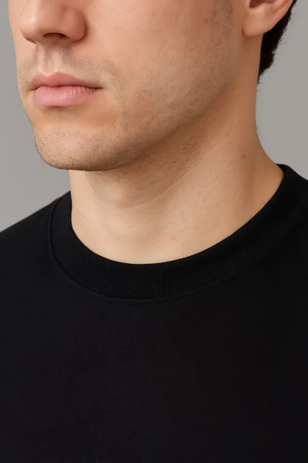 Black_Cotton_Printed_Round_neck_T-Shirt_For_Men