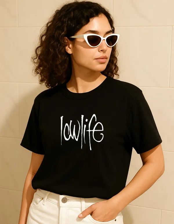Black_Cotton_Printed_T-Shirt_For_Women