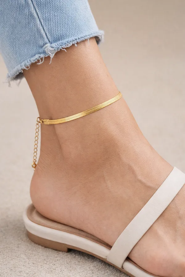 Golden_Oxidised_Metal_Anklet_For_Women
