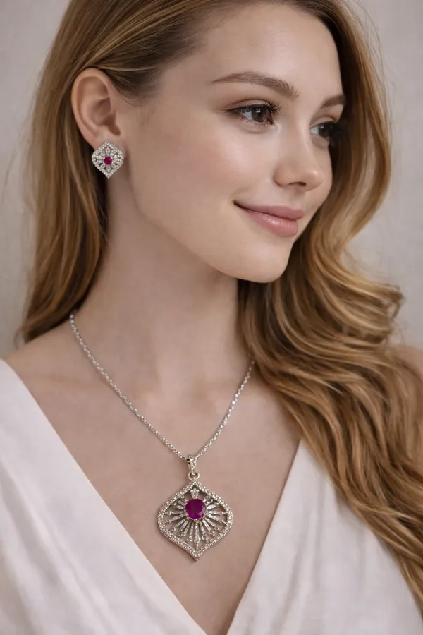 Silver_Plated_Ad_Alloy_Pendant_Tops_For_Women
