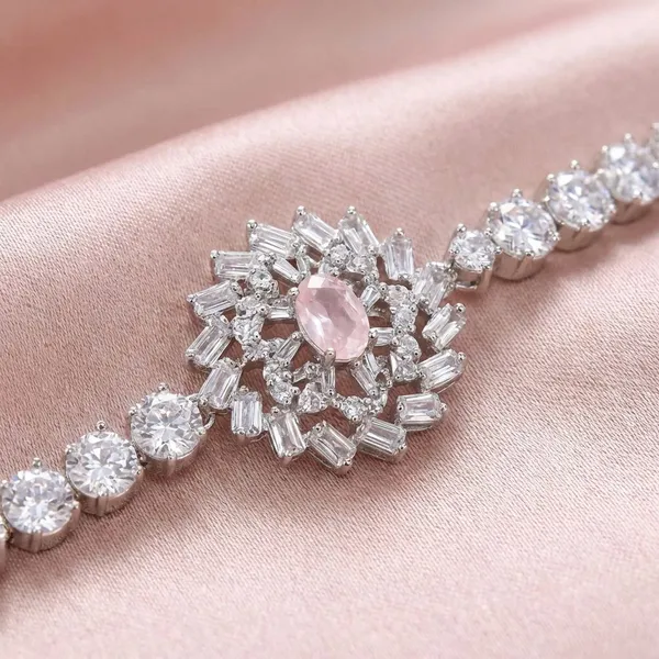 Silver_Plated_Crystal_And_Alloy_Bracelet_For_Women