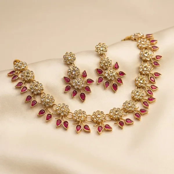 Rose_Gold_Gold_Plated_Alloy_Necklace_For_Women