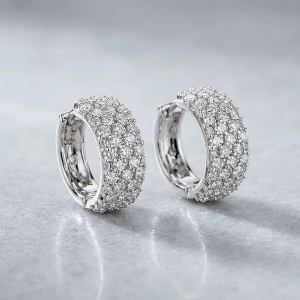 White_Rhodium_Crystal_And_Alloy_Earrings_For_Women