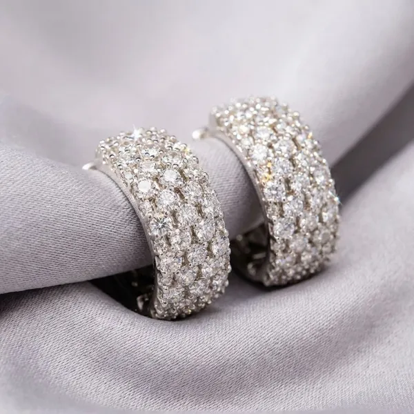 White_Rhodium_Crystal_And_Alloy_Earrings_For_Women