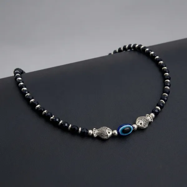 Black_And_Evil_Eye_Oxidised_Silver_Plated_Alloy_Anklet_For_Women