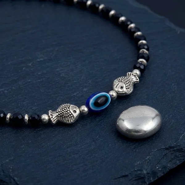 Black_And_Evil_Eye_Oxidised_Silver_Plated_Alloy_Anklet_For_Women