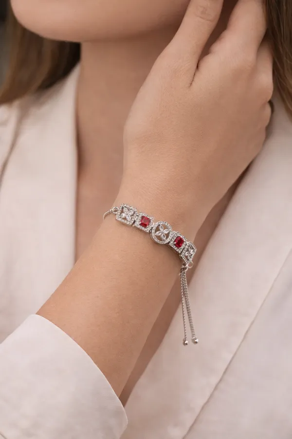 Silver_Plated_Adjustable_Thread_And_Alloy_Bracelet_For_Women
