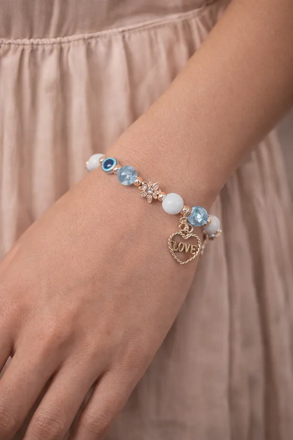 Silver_Plated_Beaded_Alloy_Bracelet_For_Women