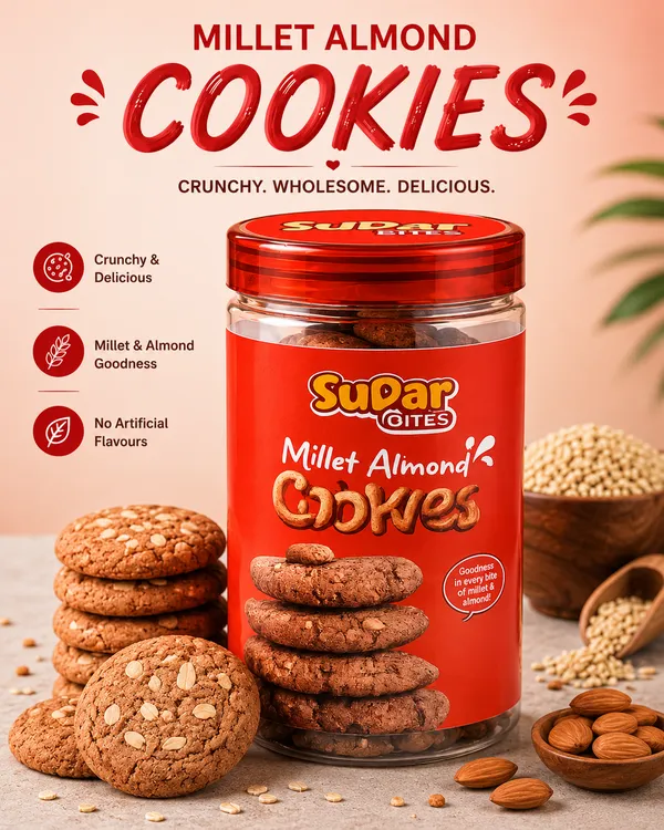 _Millet_Almond_Cookies_|_Healthy,_Nutritious_Snack_|_Guilt-Free_Treat|_275_Gm