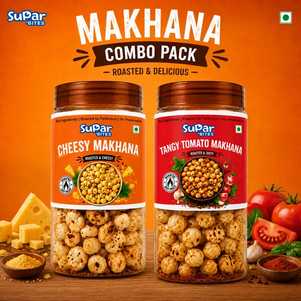 Tangy_Tomato_Makhana_+__Cheesy_Makhana|80gm_+_80_gm