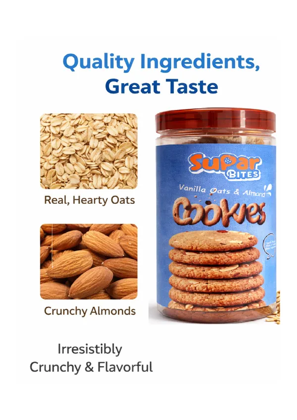 Vanilla_Oats_And_Almond_Cookies_|_Tea_Time_Snack_|__|_Delicious_Cookies_|_Vegetarian|_275_Gm