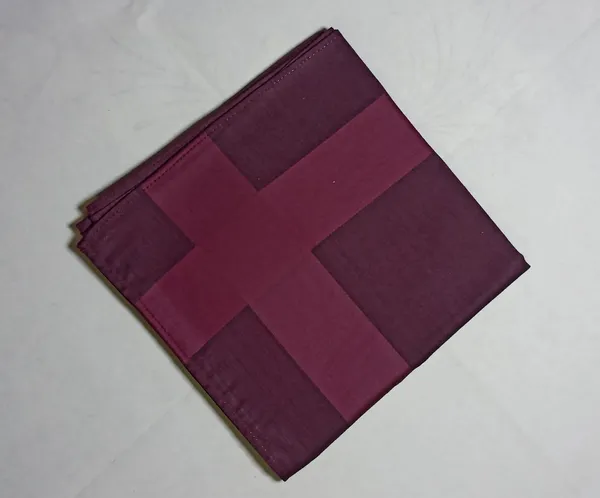 Burgundy_Maroon_Geometric_Cross_Pattern_Pocket_Square_For_Men_Pack_Of_4