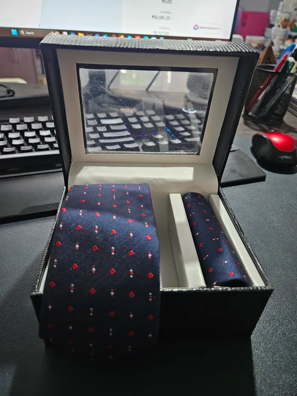 Navy_Blue_Red_White_Dots_Patterned_Necktie_For_Men_Pack_Of_1