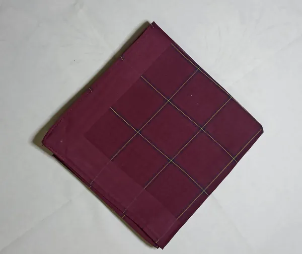 Maroon_Checkered_Cotton_Rumal_With_Contrast_Border_For_Men_Pack_Of_4
