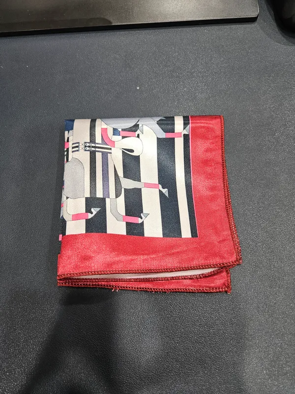 Red_Border_Artistic_Geometric_Print_Pocket_Square_Rumal_For_Men_Pack_Of_2