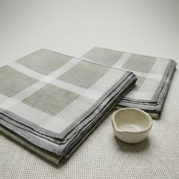 Grey_White_Checkered_Kitchen_Towel_Napkin_Set_For_Men_Pack_Of_2