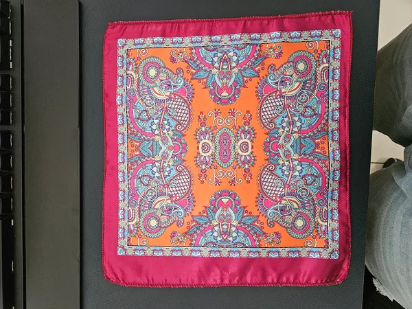 Orange_Pink_Vibrant_Paisley_Print_Silk_Floral_Scarf_For_Men_Pack_Of_2