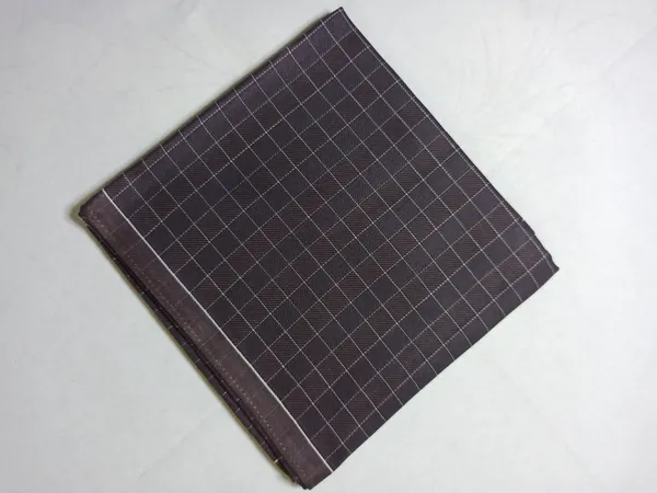 Grey_Check_Burgundy_Cross_Pattern_Reversible_Dual_Tone_Pocket_Square_For_Men_Pack_Of_4