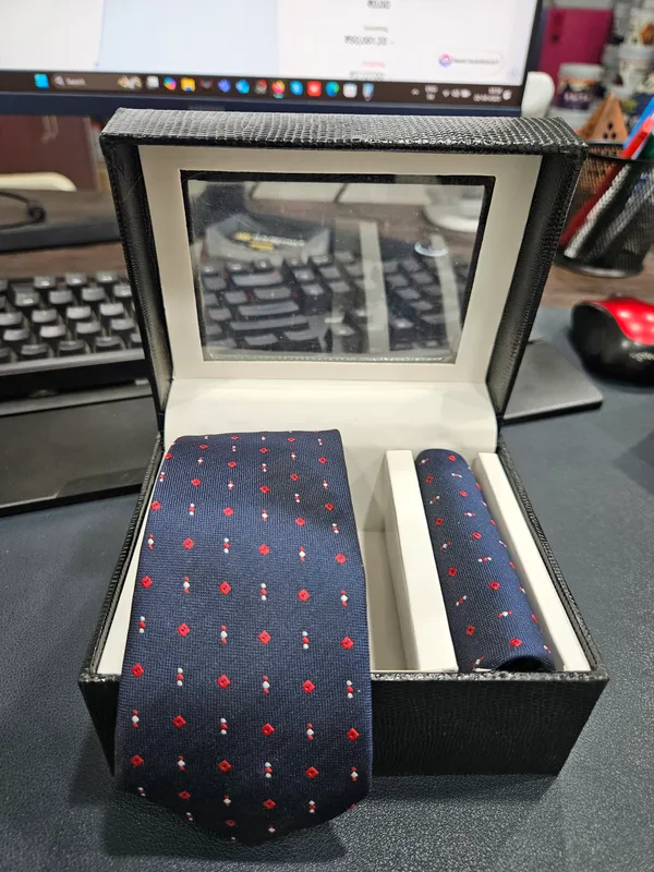 Navy_Blue_Red_White_Dots_Patterned_Necktie_For_Men_Pack_Of_1