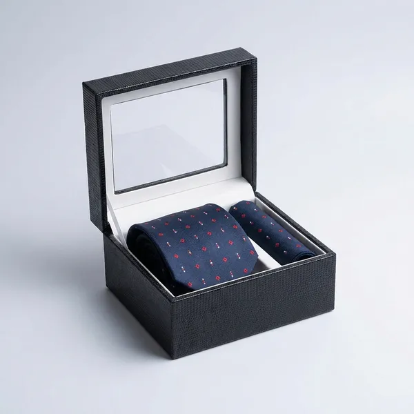 Navy_Blue_Red_White_Dots_Patterned_Necktie_For_Men_Pack_Of_1