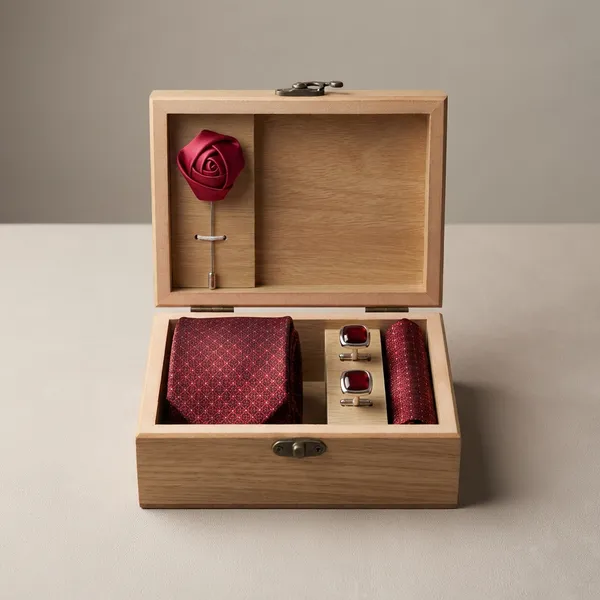 Premium_Formal_Accessory_Gift_Set_With_Cufflinks_Tie_Tie_Pin_And_Lapel_Rose_In_Wooden_Box_For_Men_Pack_Of_1