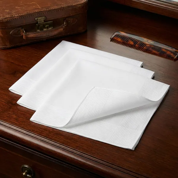 Classic_White_Cotton_Rumal_With_Decorative_Border_For_Men_Pack_Of_3