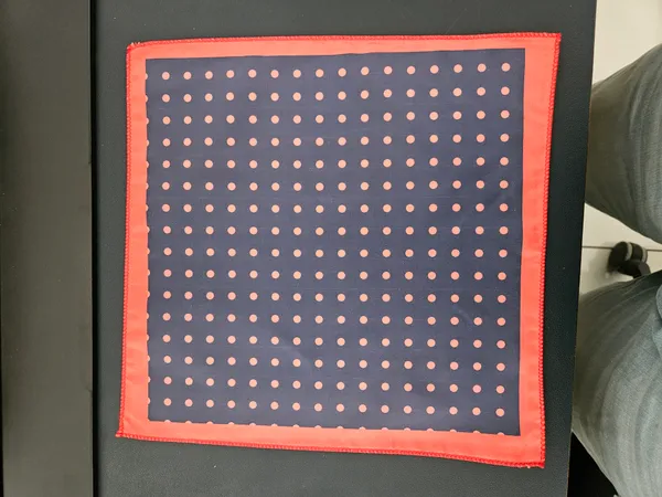 Navy_Blue_Coral_Border_Polka_Dot_Pocket_Square_For_Men_Pack_Of_2