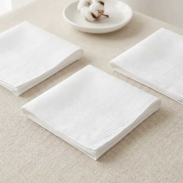 White_Ribbed_Cotton_Rumal_Towel_For_Men_Pack_Of_3