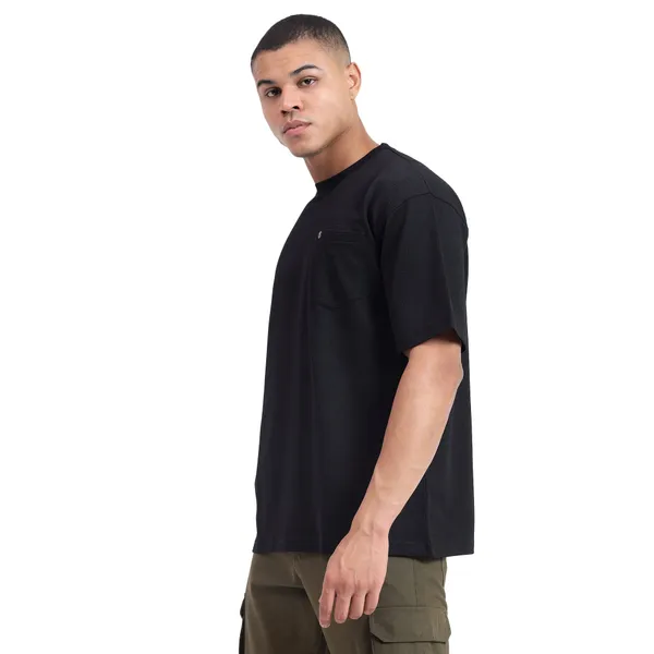 Black_Cotton_Premium_Fabric_T_Shirt_For_Men