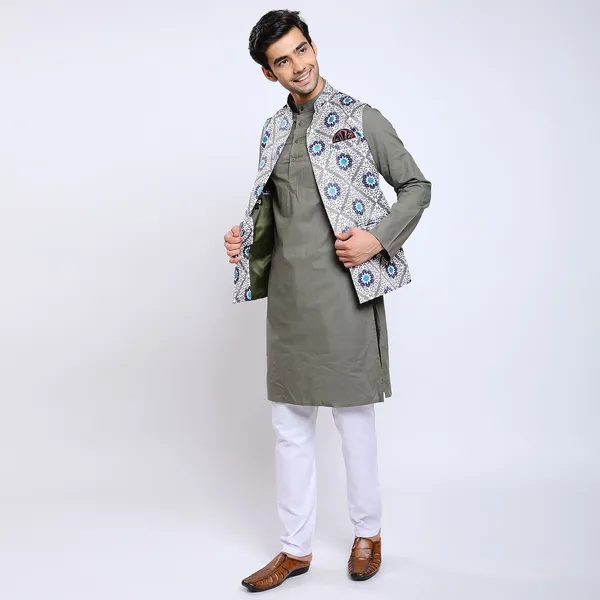 Grey_Satin_Premium_Fabric_Nehru_Jacket_For_Men