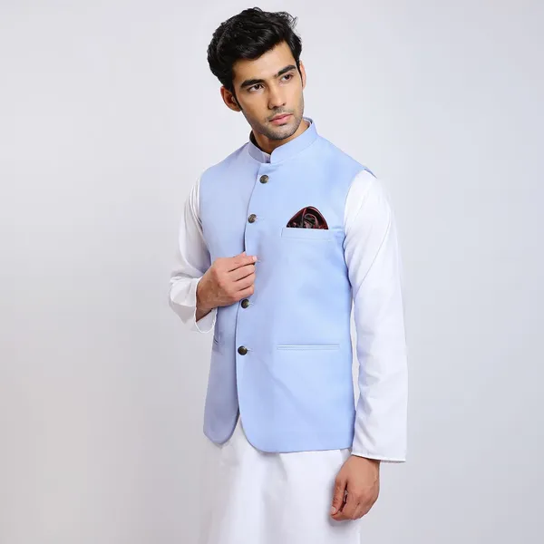 Blue_Terry_Rayon_Premium_Fabric_Nehru_Jacket_For_Men