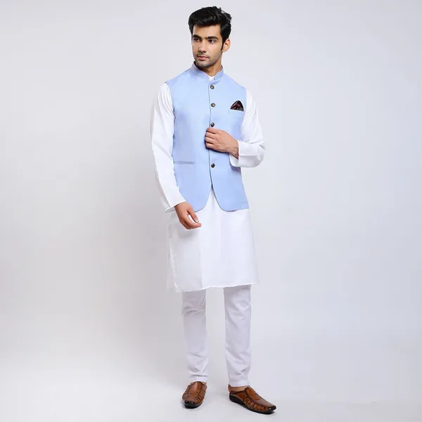Blue_Terry_Rayon_Premium_Fabric_Nehru_Jacket_For_Men