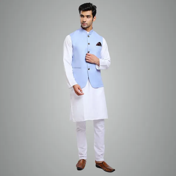 Blue_Terry_Rayon_Premium_Fabric_Nehru_Jacket_For_Men