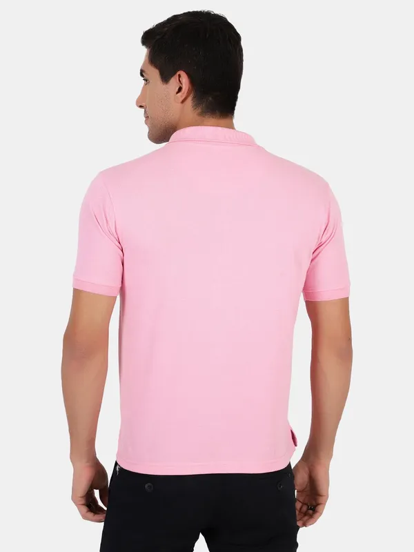 Pink_Cotton_Premium_Fabric_Polo_T_Shirt_For_Men