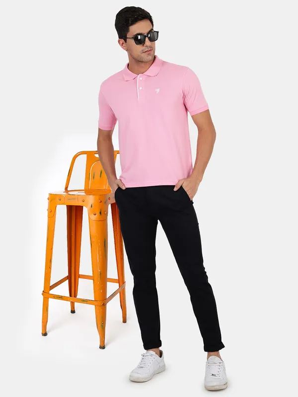 Pink_Cotton_Premium_Fabric_Polo_T_Shirt_For_Men