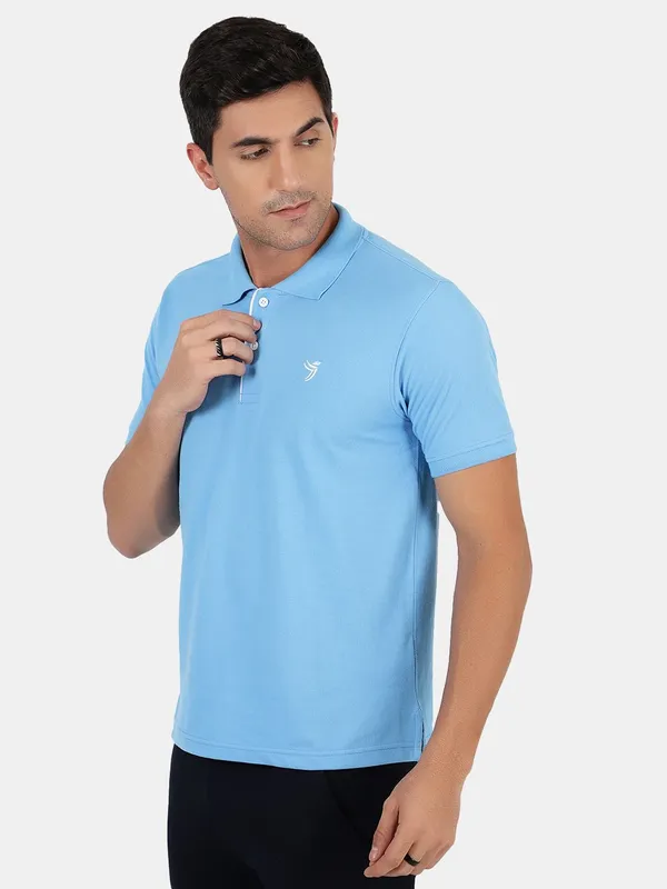 Light_Blue_Cotton_Premium_Fabric_Polo_T_Shirt_For_Men